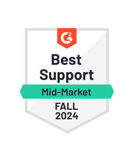 Best Support Mid-Market Fall 2024